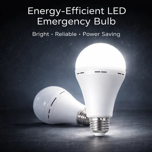 7W 9W 12W 15W LED Emergency Light Bulb Rechargeable Energy Saving Lamp for Home Power Outage Backup Portable Handheld Light